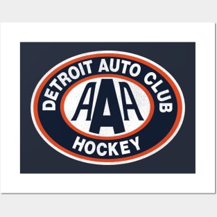 Defunct Detroit Auto Club Hockey Team Posters and Art